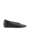 Bailarina cuña piel negro | WONDERS Best
