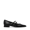 Bailarina hebillas piel negro | LODI LOVE Clearance
