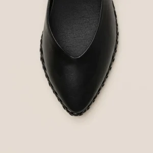 Bailarina trenza piel negro | GAIMO New
