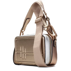 Bolso bandolera combi metalizado | HISPANITAS Online