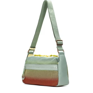 Bolso bandolera rejilla combi verde | HISPANITAS Discount