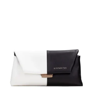 Bolso hombro bicolor negro | HISPANITAS Hot