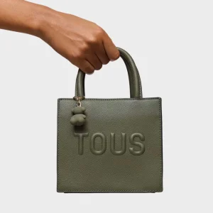Bolso mini cube verde caqui | TOUS Sale