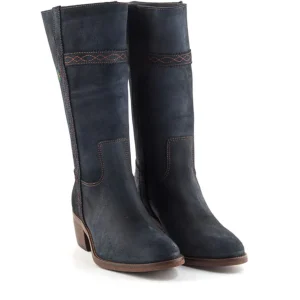 Bota campera ante azul marino | DAKOTA BOOTS Sale