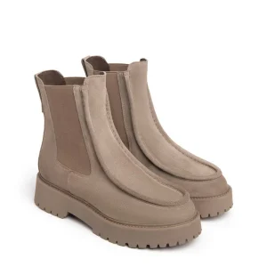 Botín chelsea ante beige | NEROGIARDINI Fashion