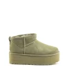 Botín classic ultra mini platform ante verde | UGG Hot