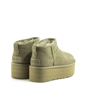 Botín classic ultra mini platform ante verde | UGG Hot