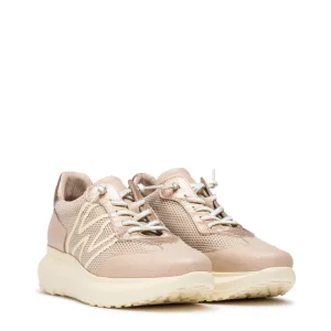 Deportivo rejilla piel nude | WONDERS Clearance