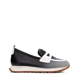 Mocasín sport rejilla piel combi negro | HISPANITAS Discount
