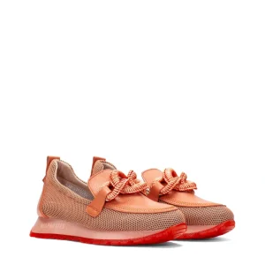 Mocasín sport rejilla piel coral | HISPANITAS Clearance