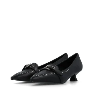 Salón tachuelas piel negro | BRUNO PREMI Sale