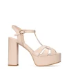 Sandalia maxi plataforma piel charol nude | LODI Sale