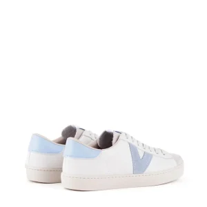 Zapatilla combi ante celeste | VICTORIA Hot