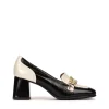 Zapato mocasín piel charol combi negro | PEDRO MIRALLES New